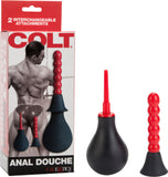 Anal Douche Anal Cleaner Sex Accessory Adult Pleasure (Black)