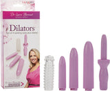 Dr. Laura Berman® Dilators™ Set Of 4 Locking Sizes Plus Sleeve Lavendar