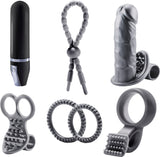 Tutti Rechargeable Sex Toy Kit (Grey)  Sex Toy Adult Orgasm