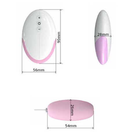 Odeco Wired Remote Control Egg (Pink) Adult Sex Toy Pleasure Orgasm