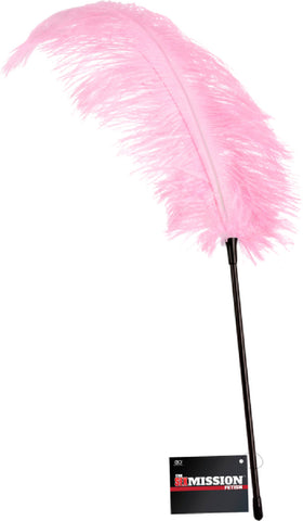 Large Feather Tickle Whip (Pink) Sex Toy Adult Pleasure