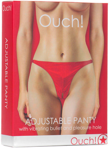Adjustable Panty (Red) Sex Toy Adult Pleasure
