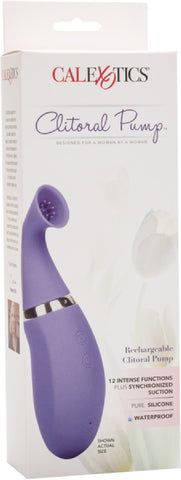 Intimate Pump Rechargeable Clitoral Pump (Purple)
