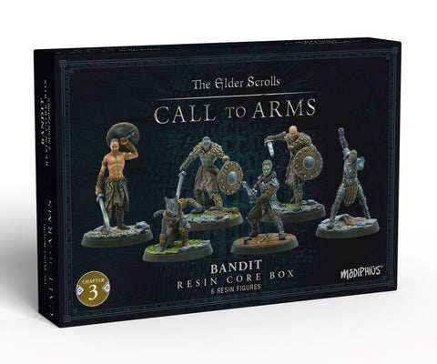 The Elder Scrolls Call to Arms Miniatures - Bandit Core