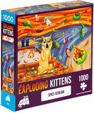 Exploding Kittens Puzzle Spicy Scream 1,000 pieces