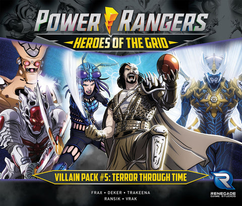 Power Rangers Heroes of the Grid Villain Pack 5 Terror Through Time