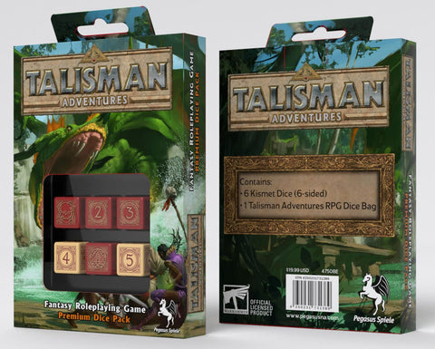 Premium Dice Pack Talisman Adventures RPG