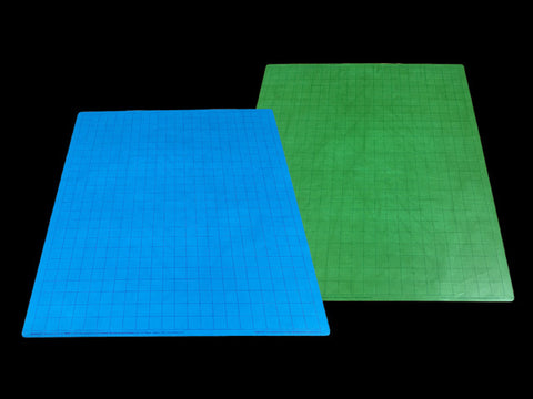 Battlemat 1" Reversible Blue-Green Squares