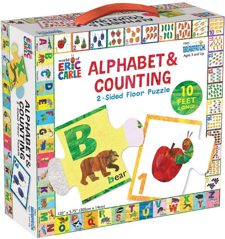 The World of Eric Carle 2-Sided Alphabet & Counting Puzzle