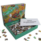 Vizzles The Magic Bookshop Puzzle 1000pc Jigsaw Puzzle