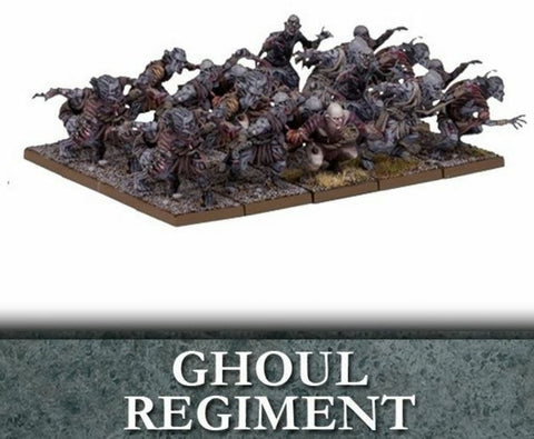 Kings Of War Undead Ghoul Regiment