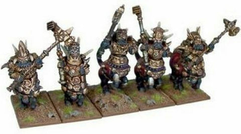Kings Of War Abyssal Dwarf Half Breed Cavalry
