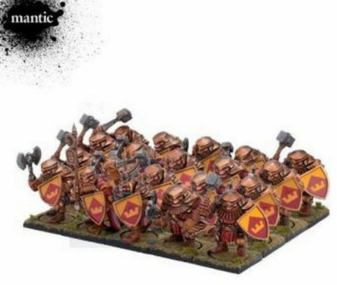 Kings Of War Dwarf Ironclad Regiment