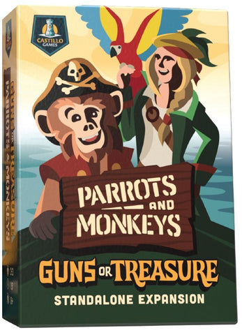 Guns or Treasure - Parrots and Monkeys