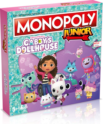 Gabby's Dollhouse Monopoly Junior