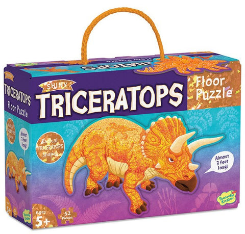Floor Puzzle Triceratops 52 Pieces