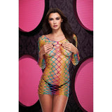 Criss Cross Lace Teddy Black