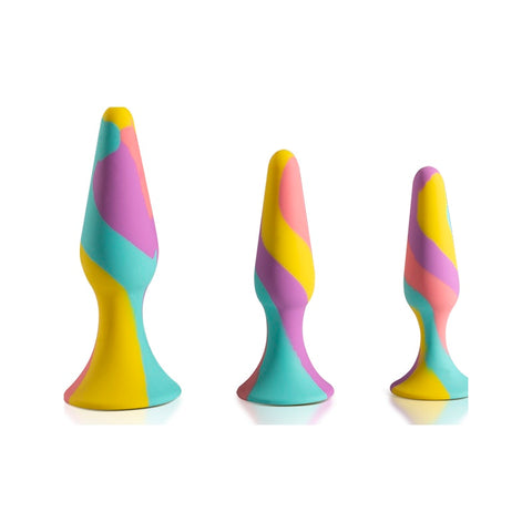 TriPlugs 3 Pc Silicone Anal Training Kit