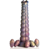 Deep Invader Tentacle Ovipositor Silicone Dildo with Eggs