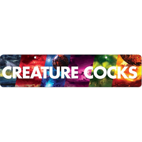 Creature Cocks Promotional Sign