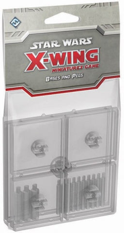 Star Wars  X-Wing Clear Bases & Pegs