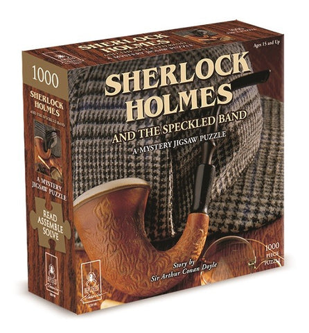 Bepuzzled Puzzle Sherlock Holmes a Mystery Jigsaw Puzzle 1,000 pieces