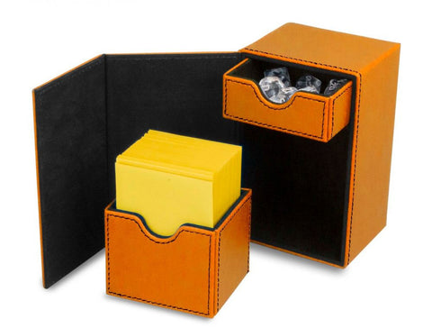 BCW Deck Vault Box LX Orange