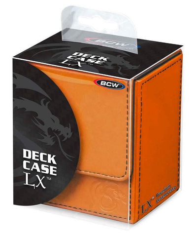 BCW Deck Case Box LX Orange