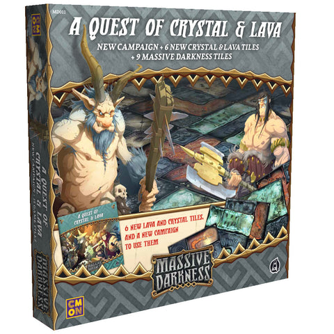 Massive Darkness A Quest of Crystal & Lava Expansion