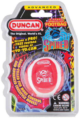 Duncan Footbag Spider 6 Panel Sand Filled