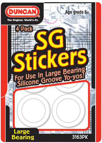 Duncan Yo Yo SG Stickers 4 Pack
