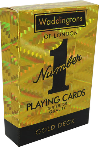 Playing Cards Waddingtons Gold Edition