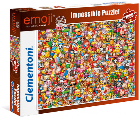 Clementoni Puzzle Emoji Impossible Puzzle 1,000 pieces