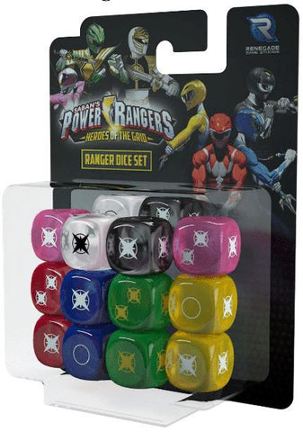 Power Rangers Heroes of the Grid - Ranger Dice Set