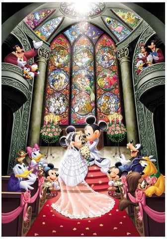 Tenyo Puzzle Disney Mickey & Minnie Fantasy Celebration Puzzle 1,000 pieces