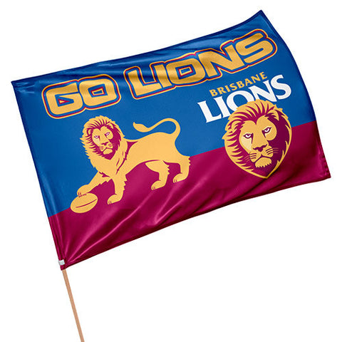 AFL Game Day Flag Brisbane Lions