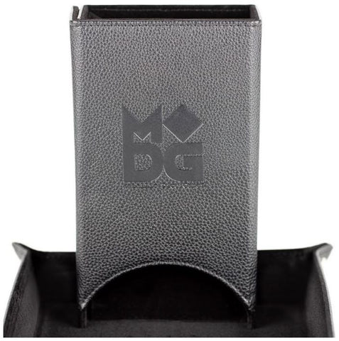 MDG - Fold Up Leather Dice Tower