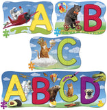 Masterpieces Puzzle Educational 4 Pack ABCs