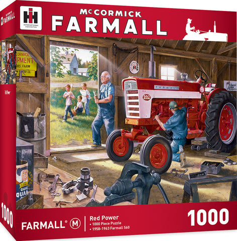Masterpieces Puzzle Farmall Red Power Puzzle 1,000 pieces