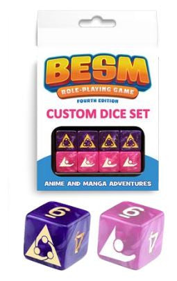 BESM  Role Playing Game 4th Edition Custom Dice Set