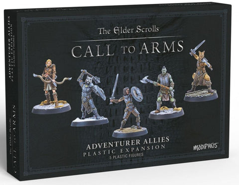 Elder Scrolls Call to Arms Miniatures - Adventurer Allies