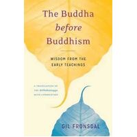 Buddha before Buddhism
