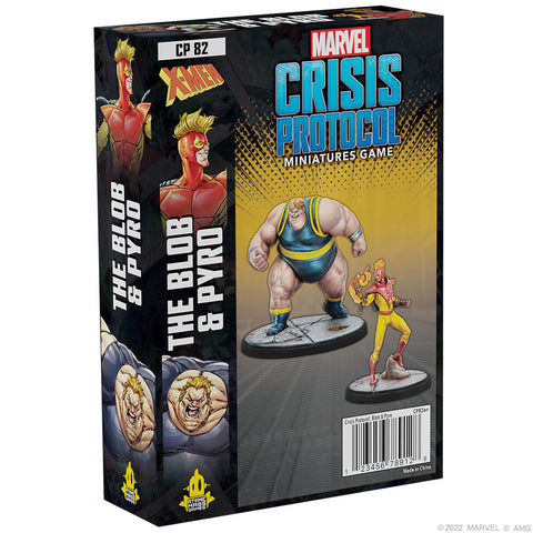 Marvel Crisis Protocol Blob & Pyro Character Pack