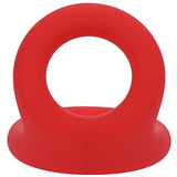 Uplift Silicone Cock Ring Crimson