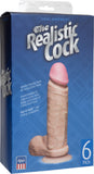 The Realistic Cock Sex Toy Adult Pleasure 6" (Flesh) Sex Toy Adult Orgasm