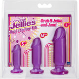 Crystal Jellies Anal Starter Kit  Sex Toy Dildo (Lavender)