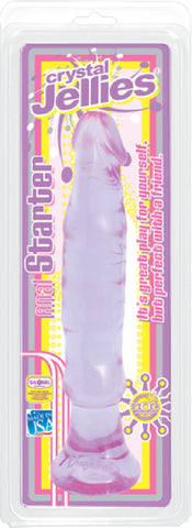 Crystal Jellies® 5.5" Anal Starter Sex Toy Dildo - Lavender