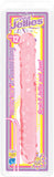 12" Jr. Double Dong Crystal Jellies Doc Johnson Sex Toy Adult Made int he USA (Pink)
