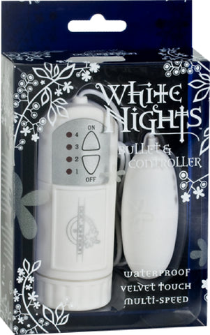 Bullet & Controller Multi Speed Vibrator Sex Toy Adult Pleasure (White)