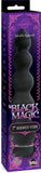 7" Ribbed Vibe Multi Speed Vibrator Dildo Sex Toy Adult Orgasm (Black)